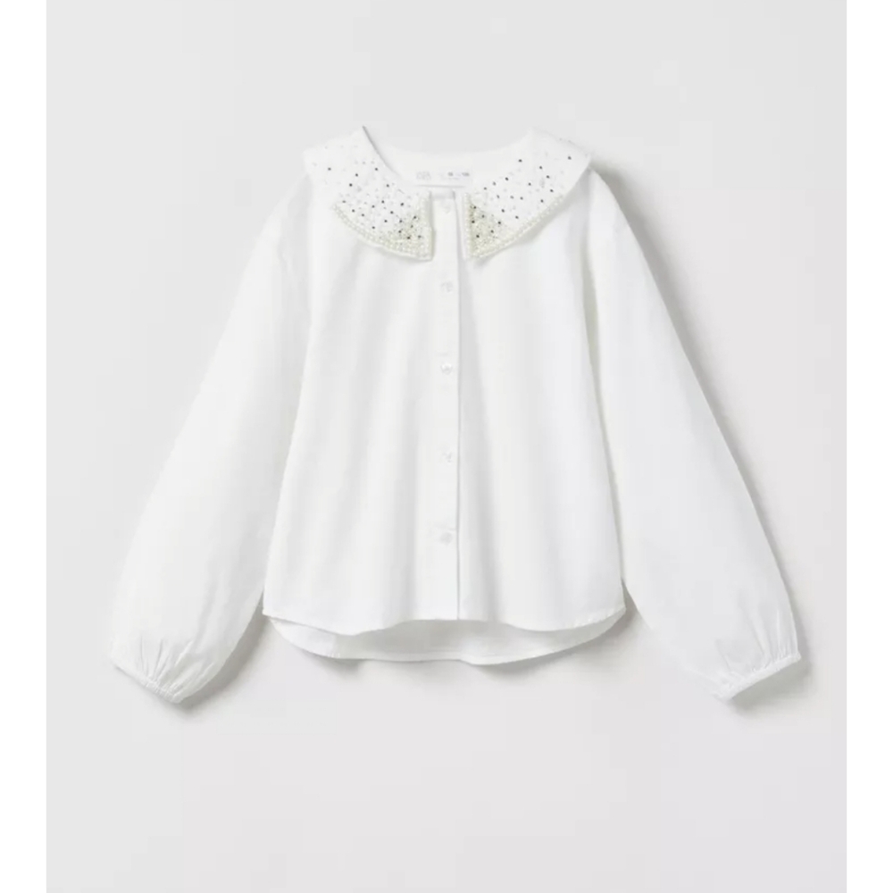 Zara Poplin Shirt For Girls